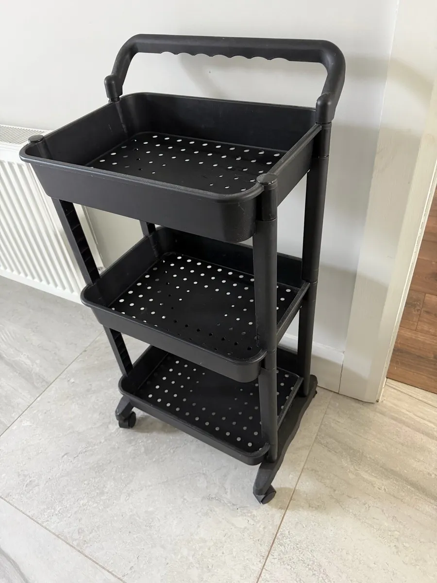 3 Tier Storage Trolley - Image 1