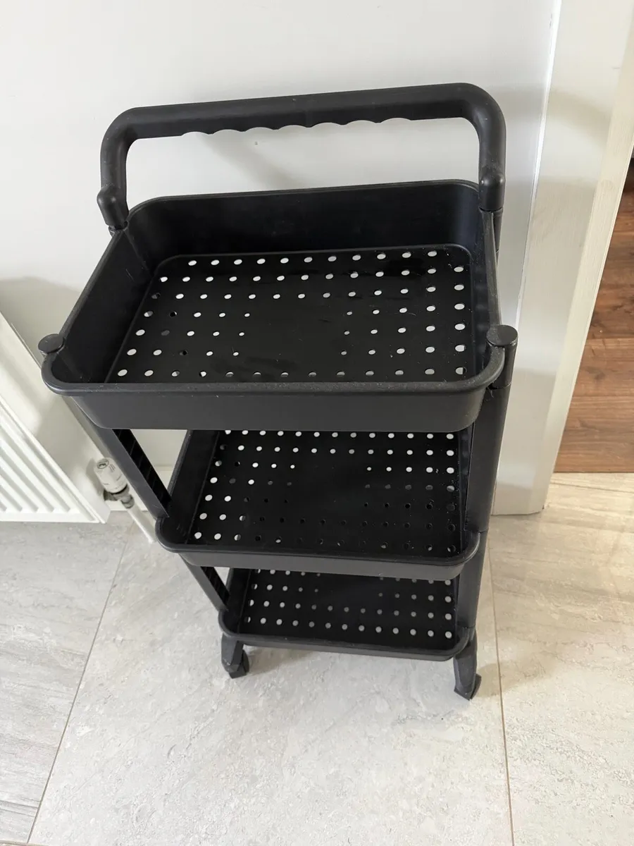 3 Tier Storage Trolley - Image 2