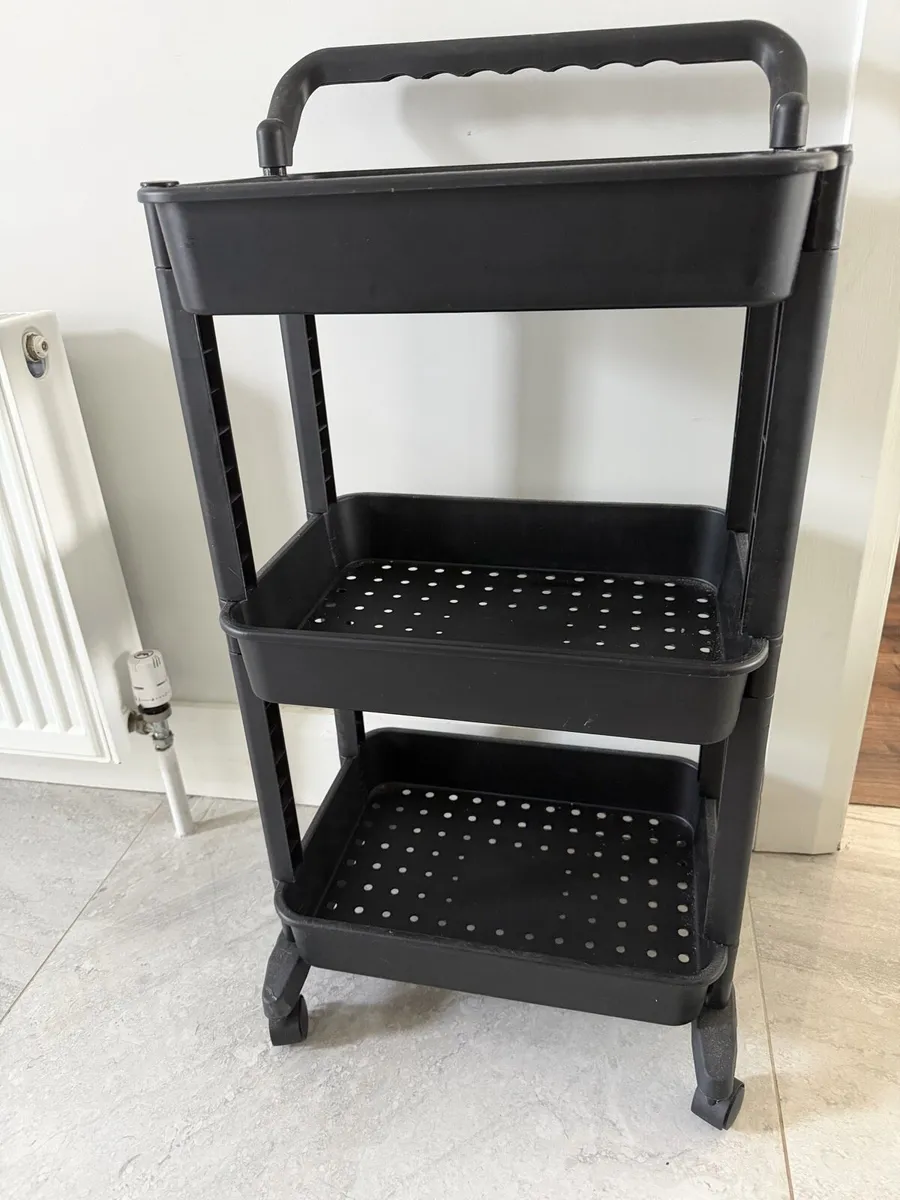 3 Tier Storage Trolley - Image 3