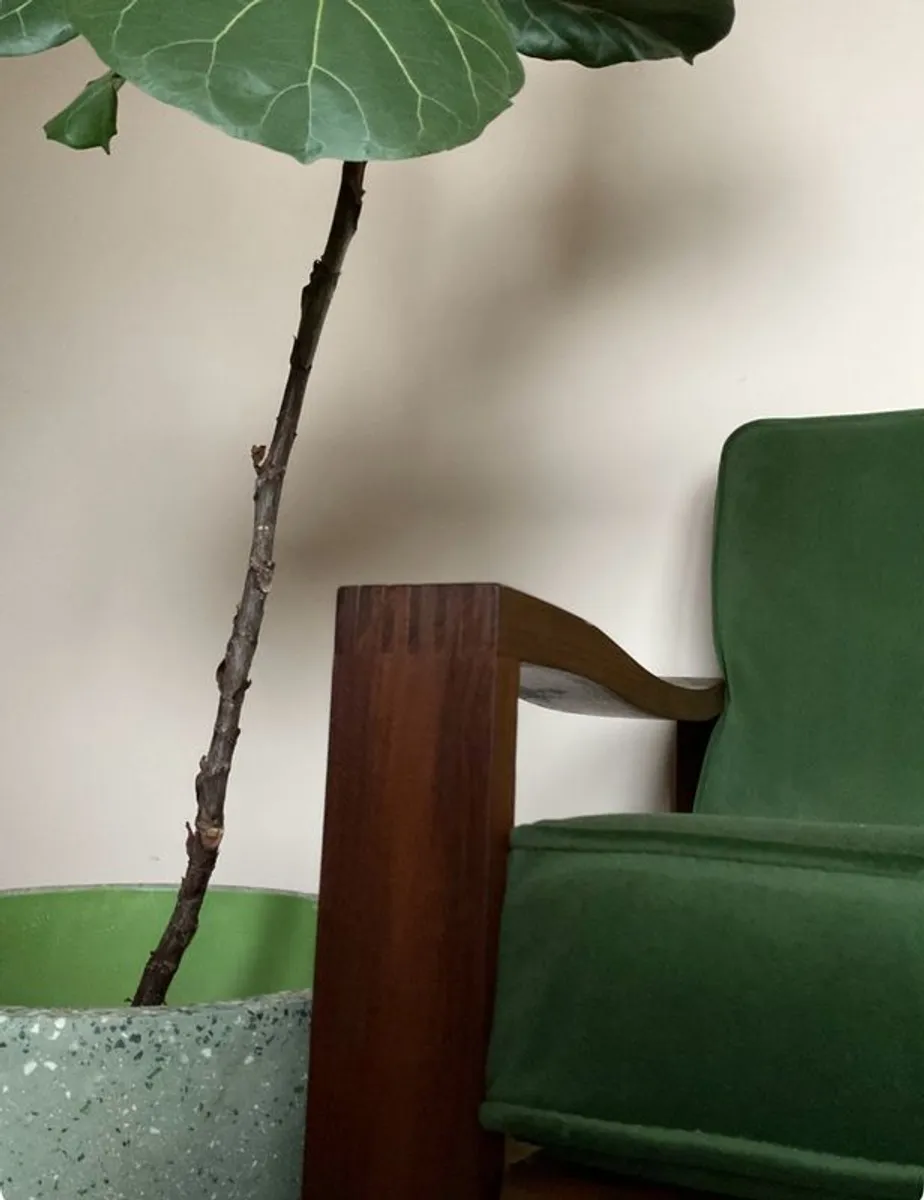 teak sofa mid century vintage retro danish - Image 4