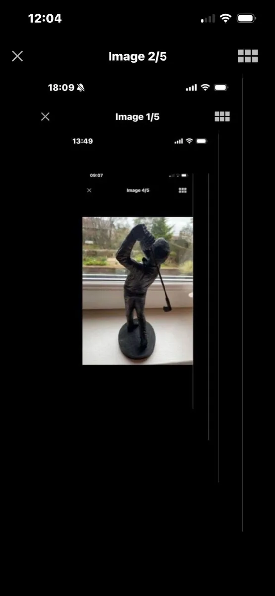 Genesis Bronze Golfer - Image 1