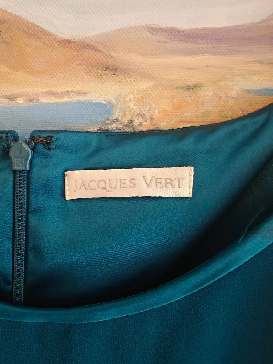 Jade colour dress Jacque Verte - Image 3