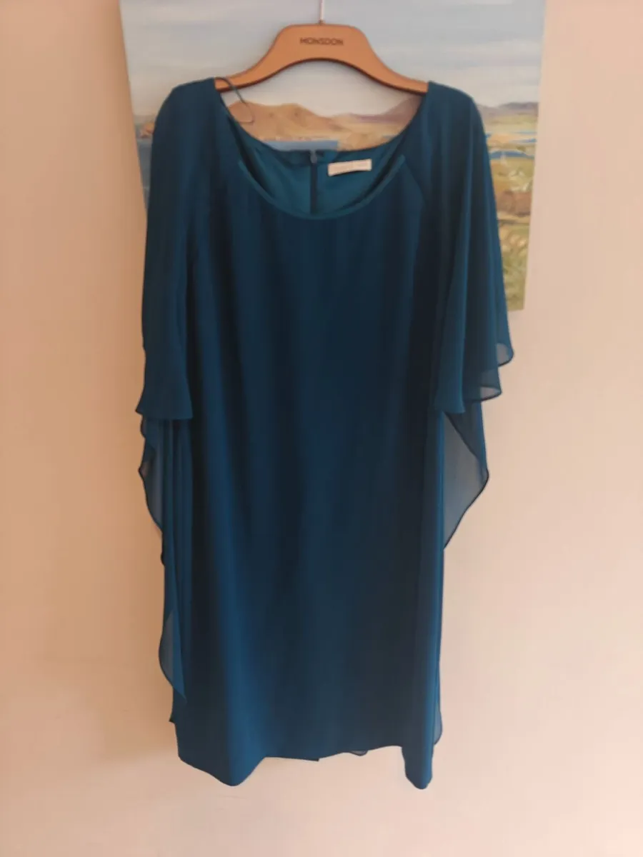 Jade colour dress Jacque Verte - Image 1