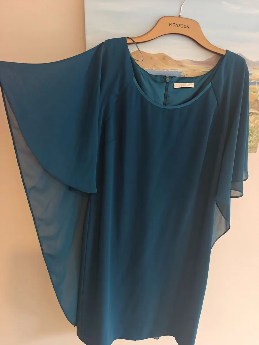 Jade colour dress Jacque Verte - Image 4