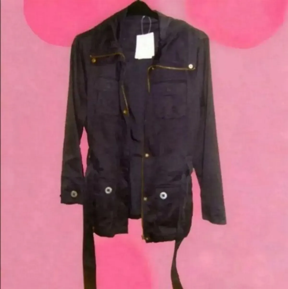 BNWT Harrods 'Safari' Style Jacket-Size 20 - Image 4