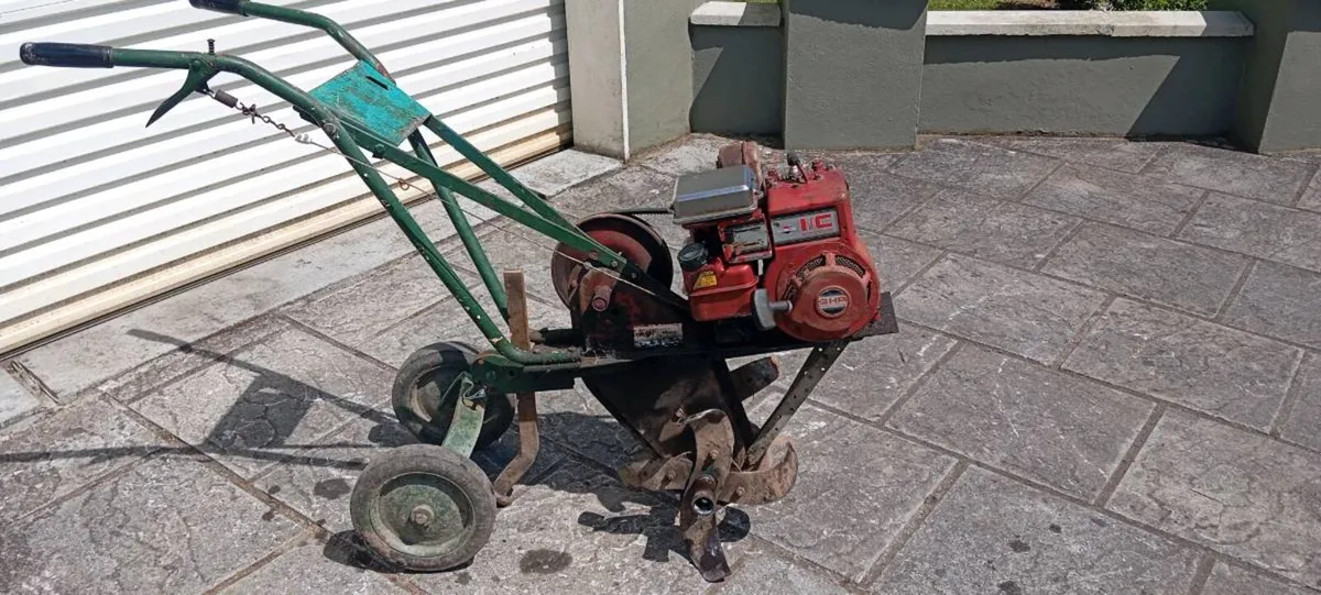 Garden tiller and petrol power washer pump - Image 1