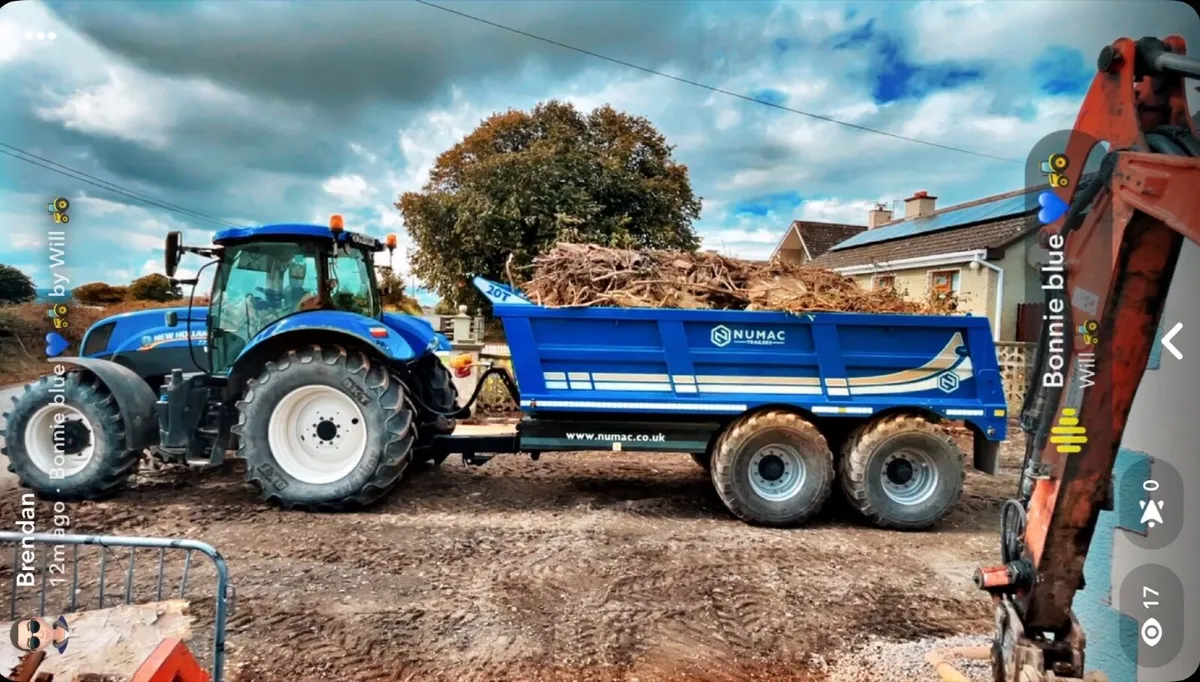 Tractor & 33T low loader available for hire - Image 4