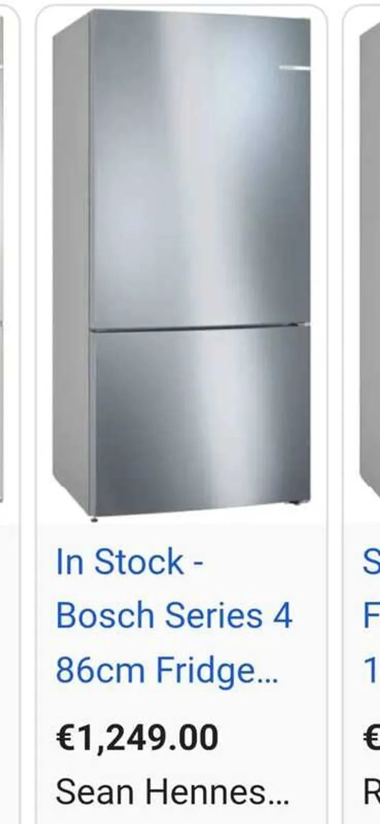 Frigde with freezer - Image 4
