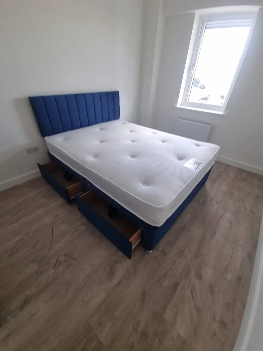 New divan bed and mattress on sale