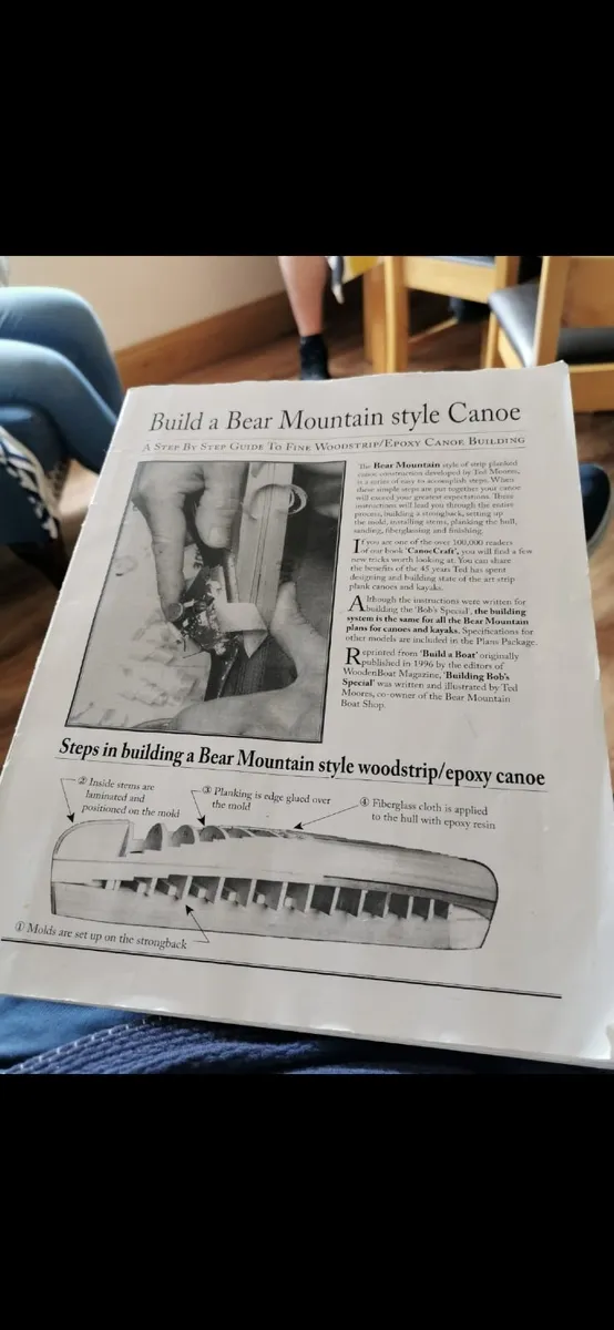 Plans to Build a Canadian style canoe - Image 1