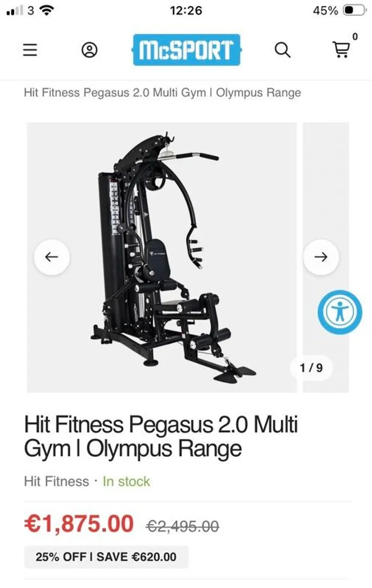 Multi Gym (Hit fitness Pegasus) Brand New - Image 2