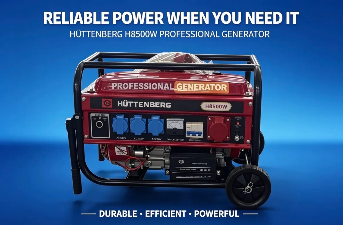 BRAND NEW 8.5kva SILENT DIESEL GENERATOR KEY START