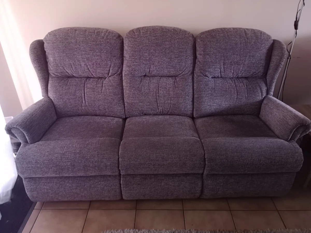 3 Seater Sofa and 2 Arm Chairs - Image 1