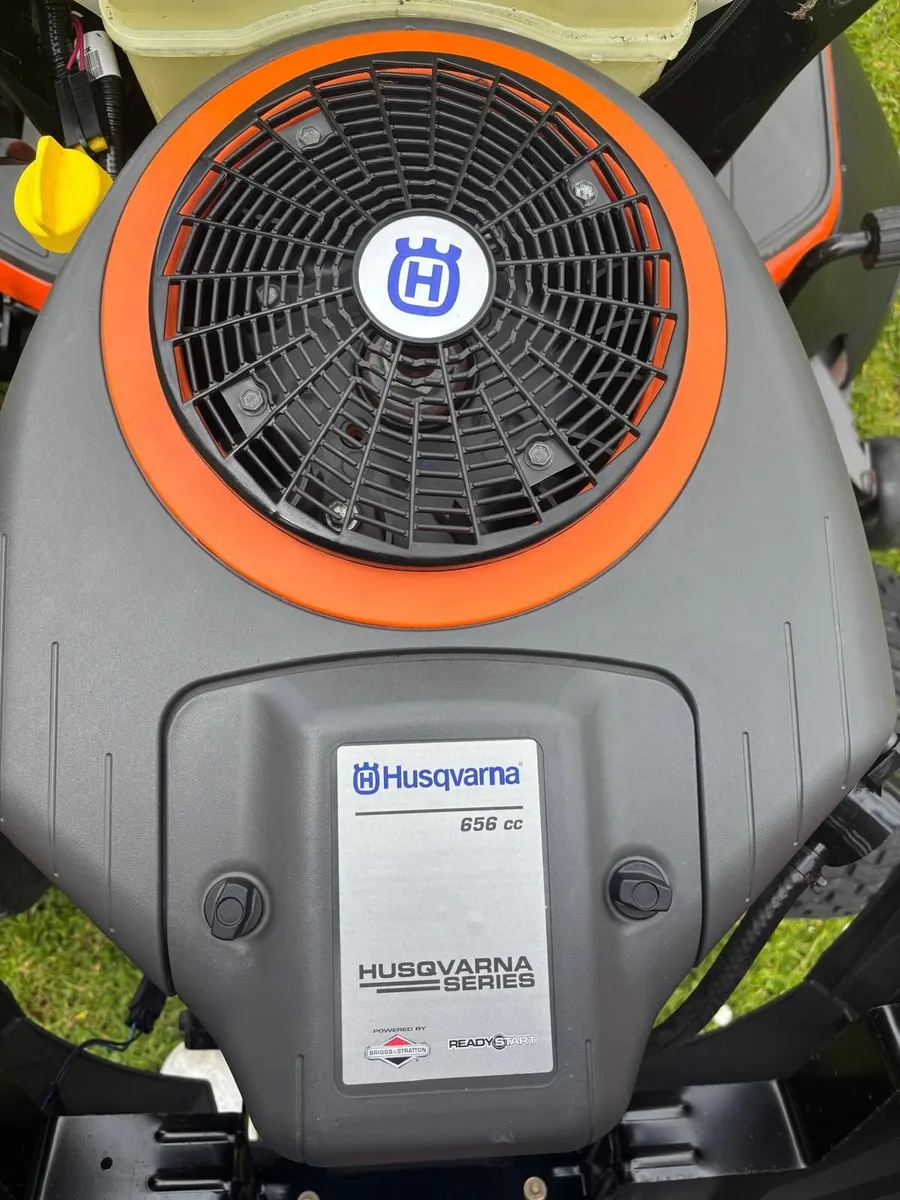 Husqvarna commercial ride on lawnmower - Image 4