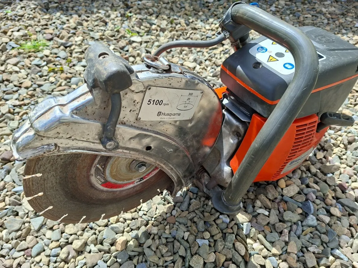 Husqvarna K760 Consaw "Serviced" - Image 3