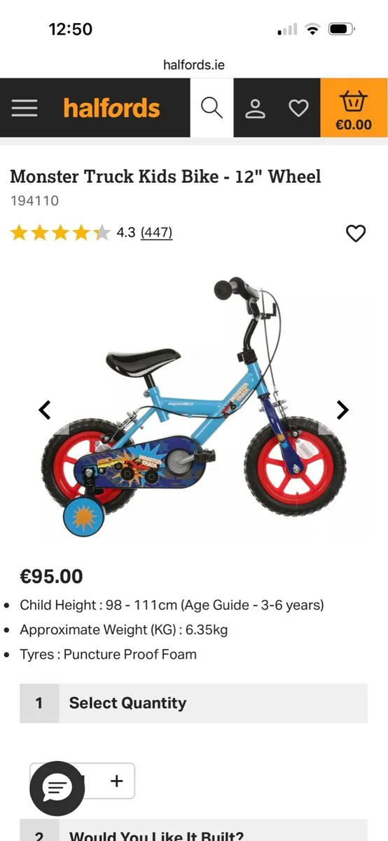 Child’s first bike - Image 3