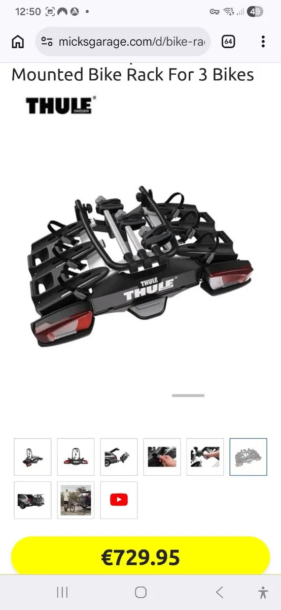 Thule velocompact Bike Rack - Image 4