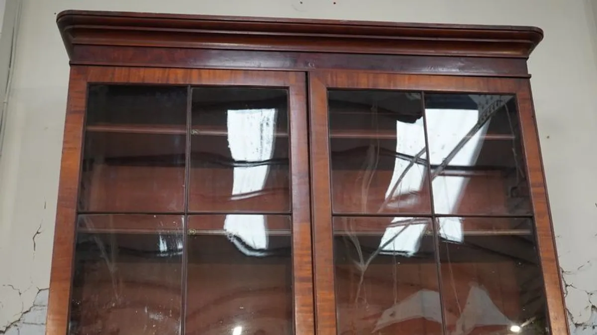 Victorian Mahogany Library Bookcase - 324 cm Tall - Image 3