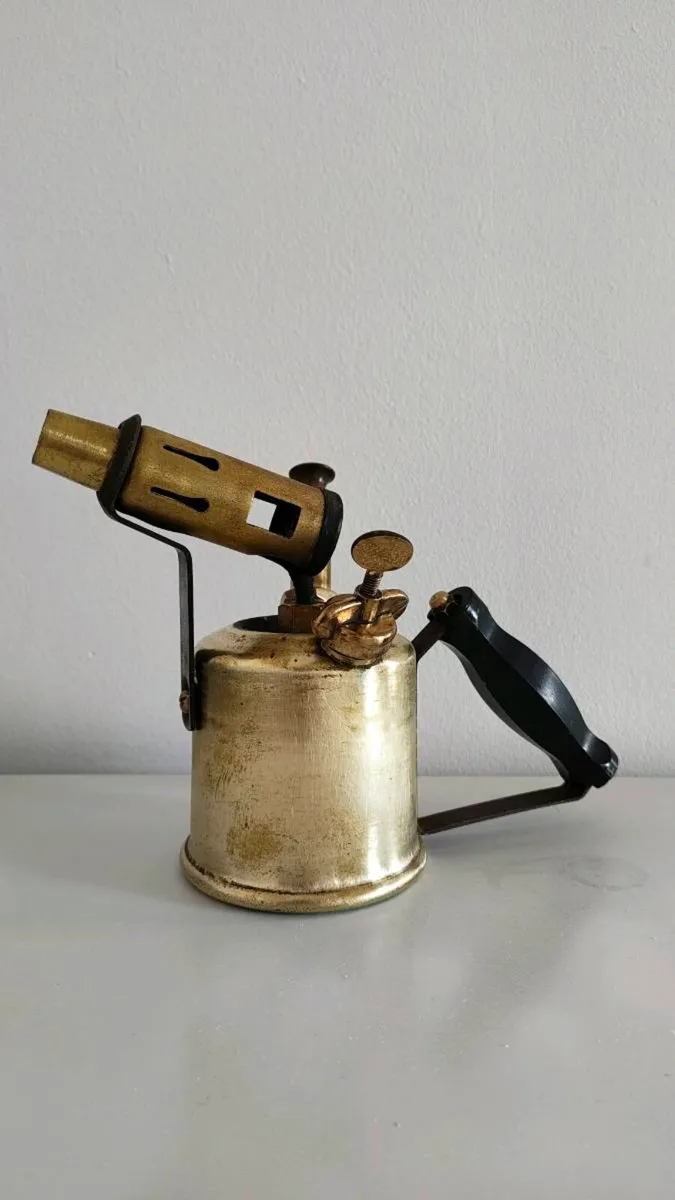 Vintage Brass Blow Torch - Image 2