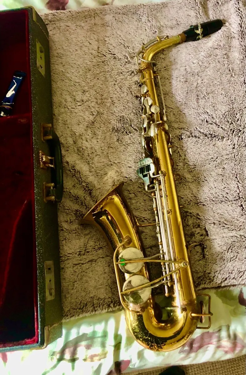 Vintage Saxophone - Image 1
