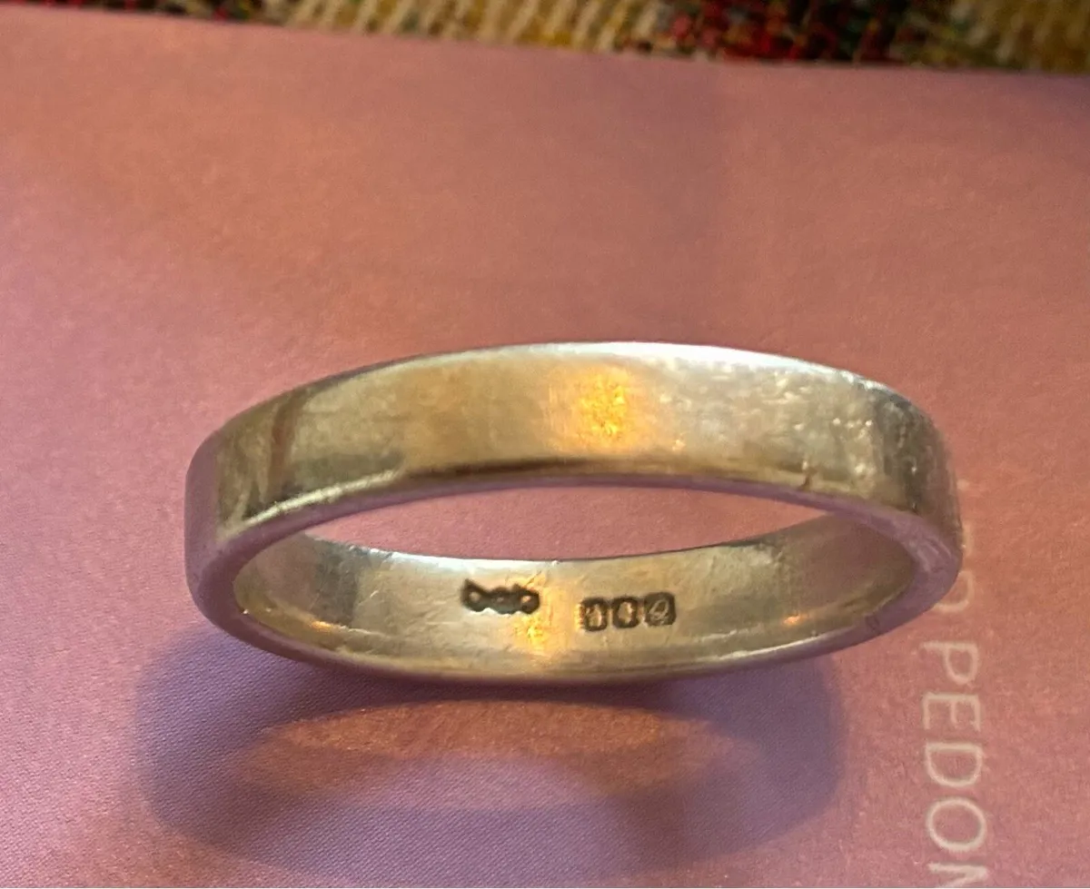 Vintage Alan Ardiff Silver Ring - Image 1