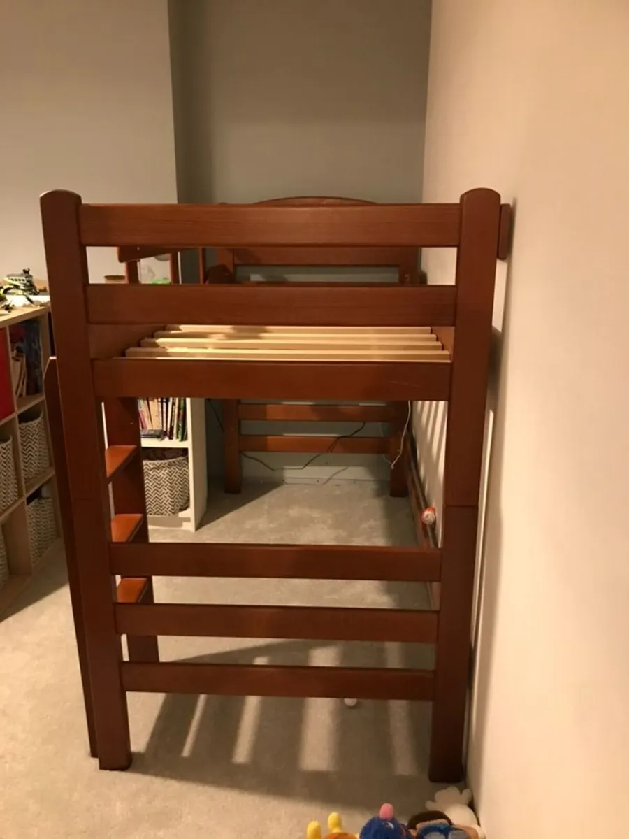 Mid-sleeper bed - convertible - 90 x 190 cm - Image 2