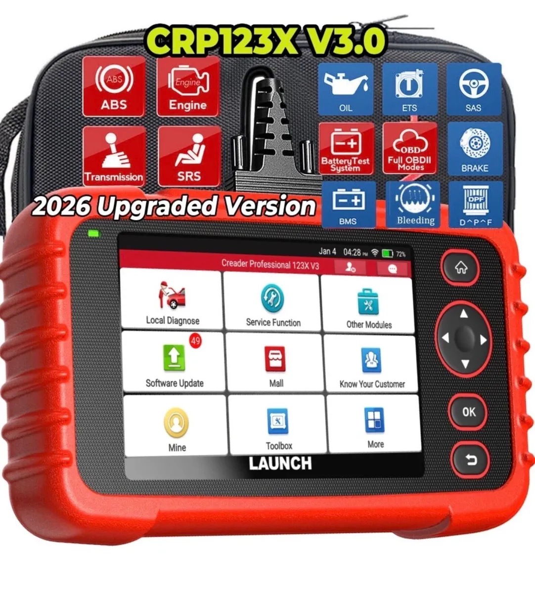 2026 LAUNCH X431 V3.0 123x