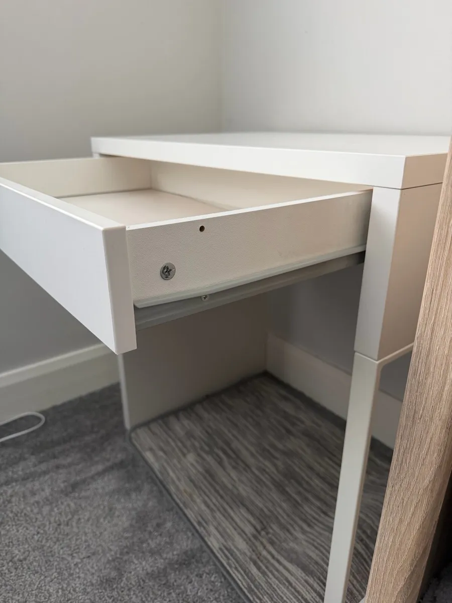 IKEA White Desk - Image 4