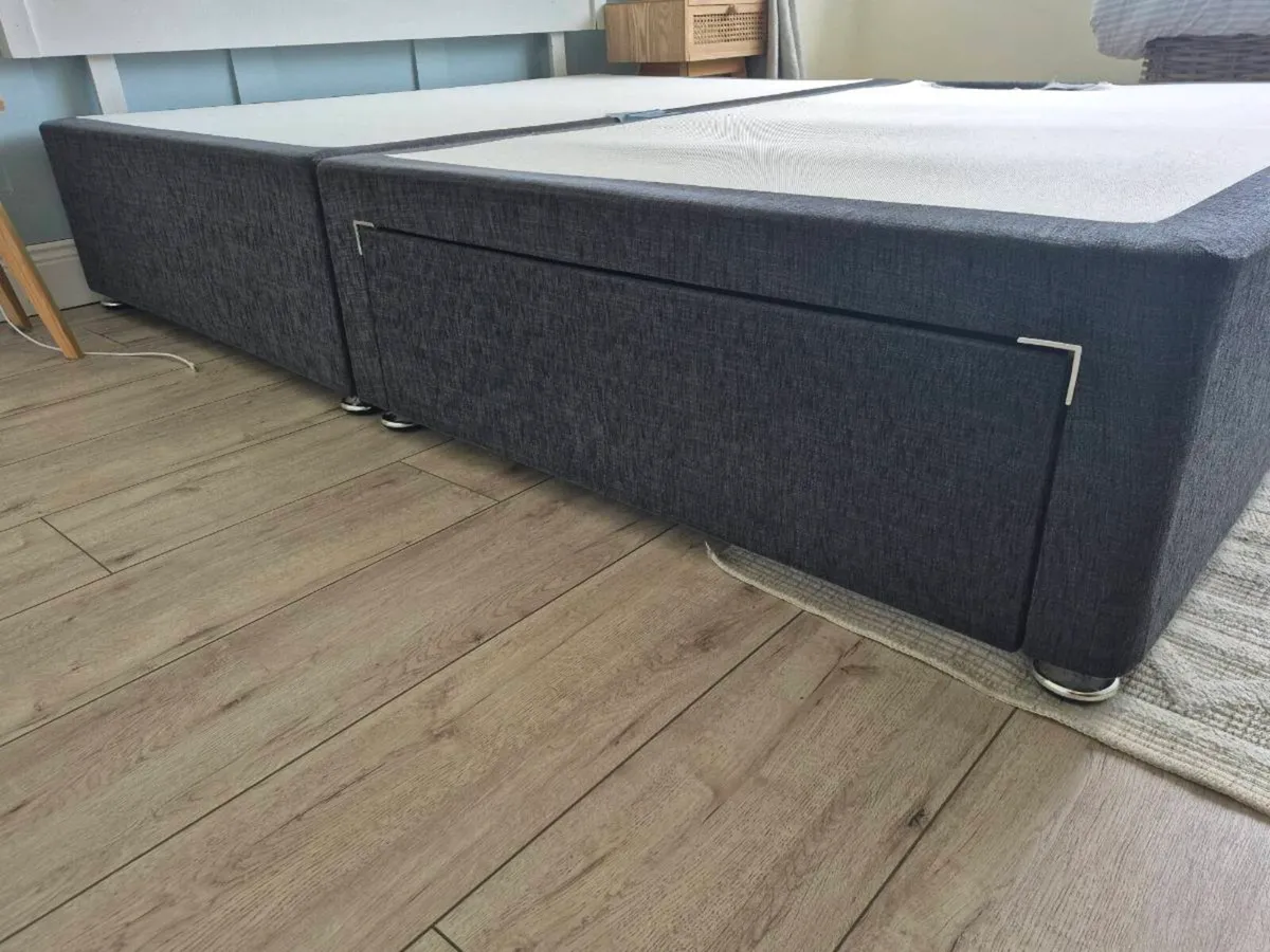 King size divan bed base - Image 1
