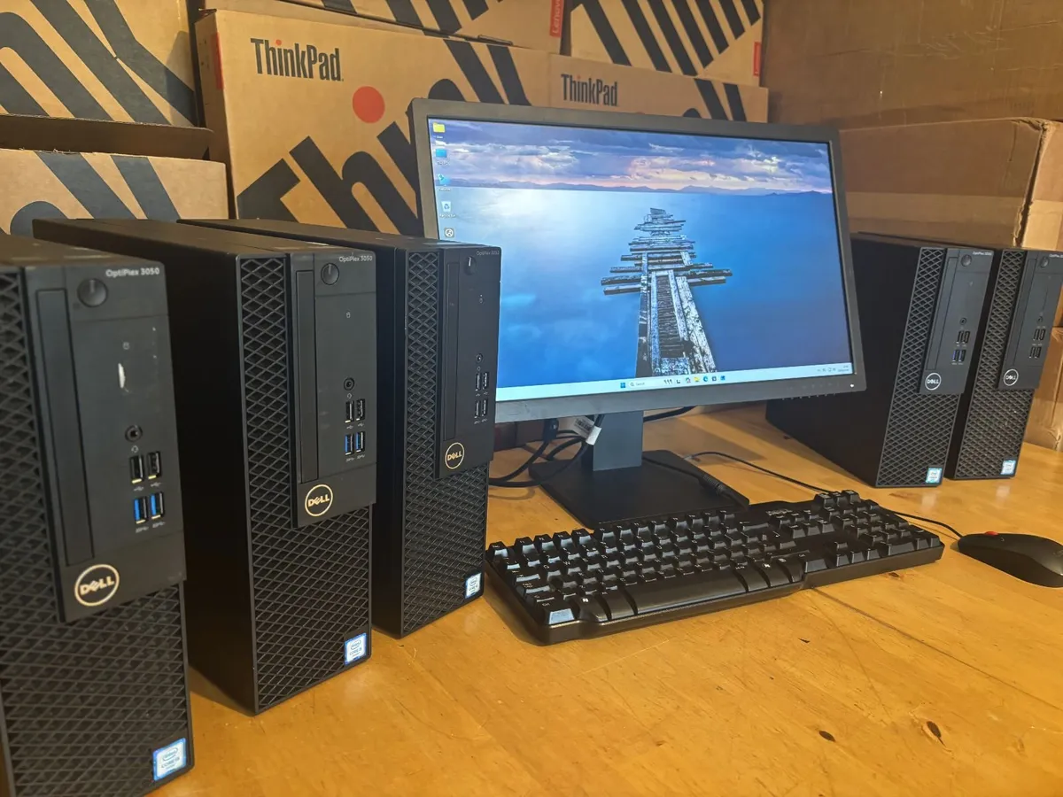 Dell Optiplex 3050 PCs-i5-22" Screen-Win 11 Pro - Image 3