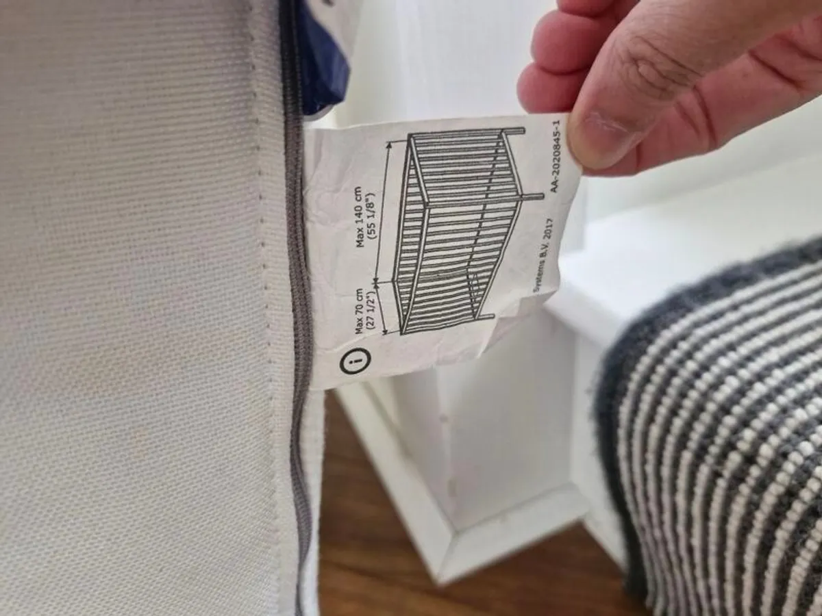Cot/toddler mattress Ikea - Image 3