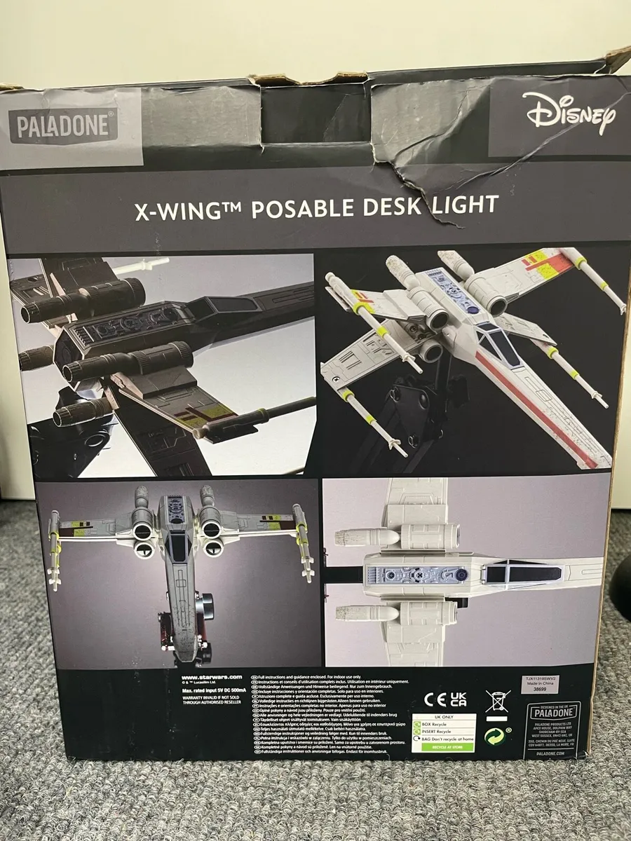 Star Wars X-wing Posable Desk Light - Image 3