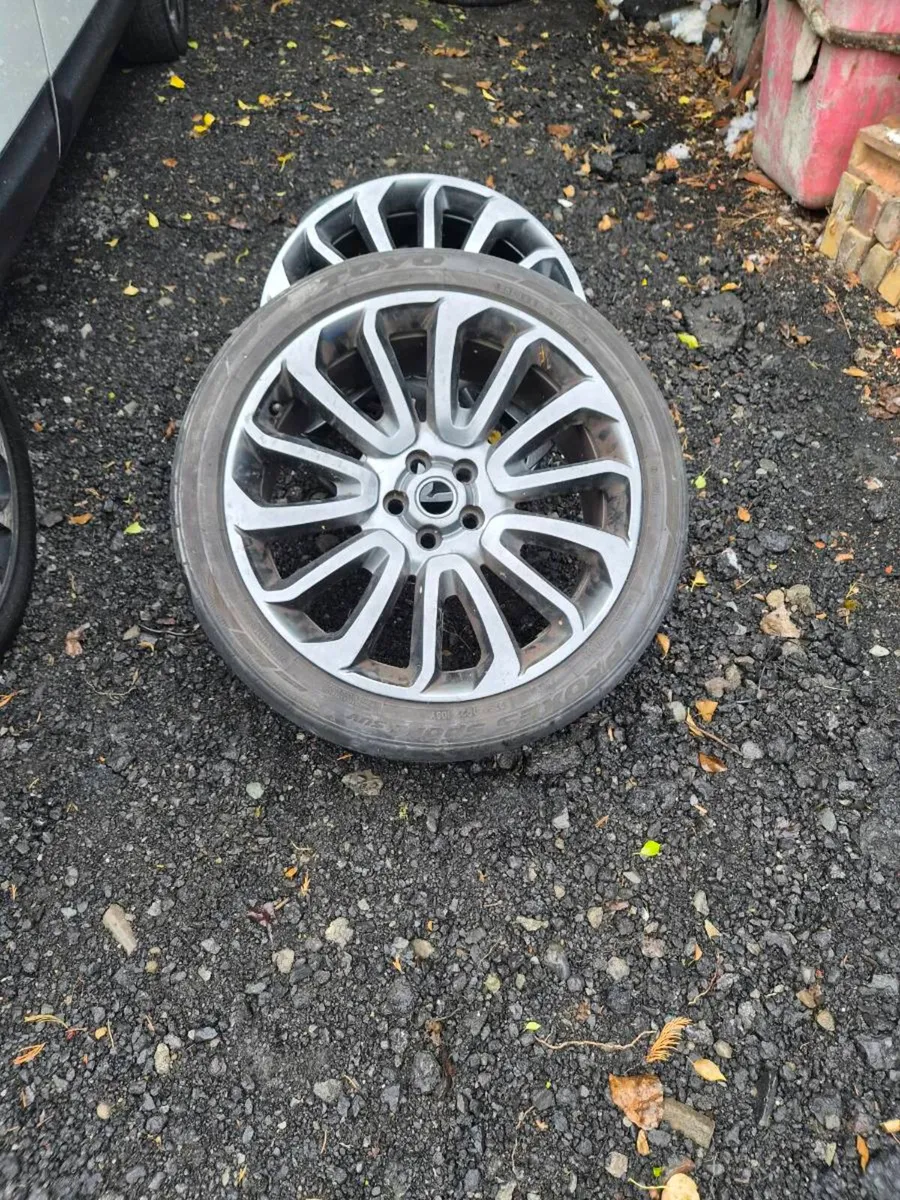 22" genuine OEM range rover sport alloys - Image 4