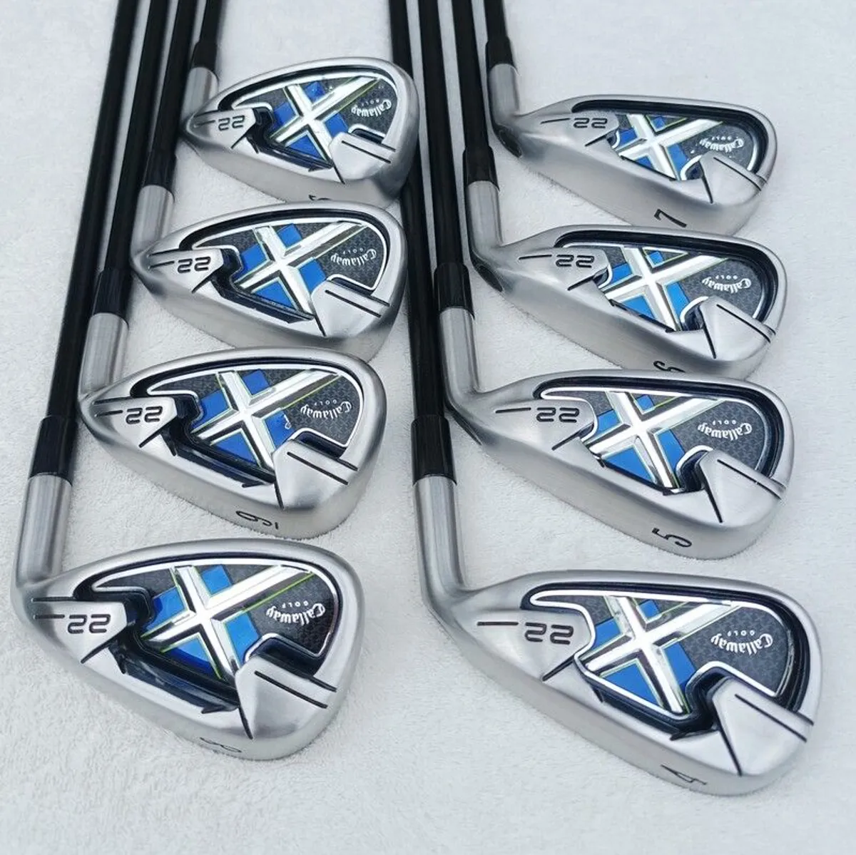 Golf Iron Set - Callaway X-22 (4-Sw) - Image 2