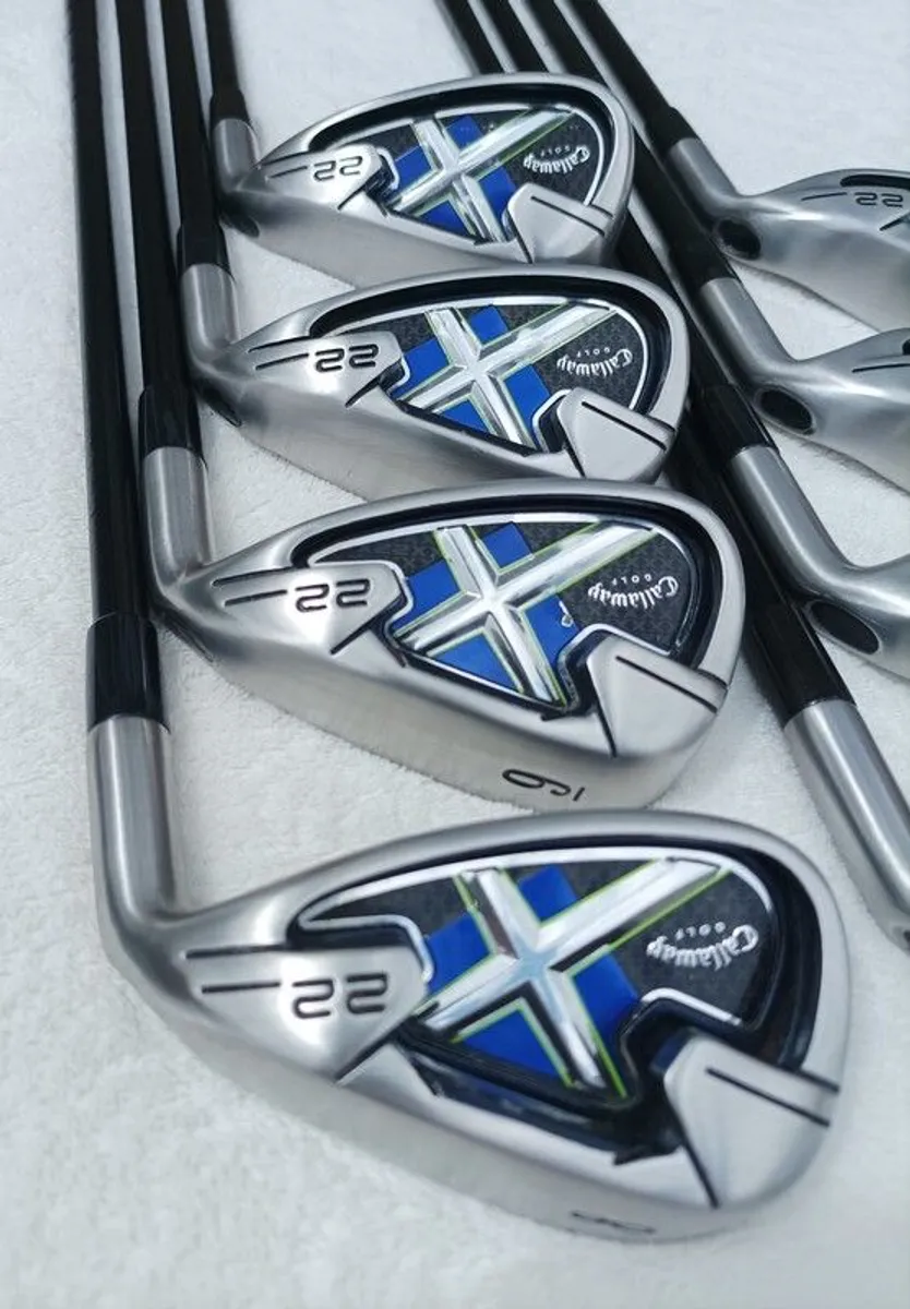 Golf Iron Set - Callaway X-22 (4-Sw) - Image 3