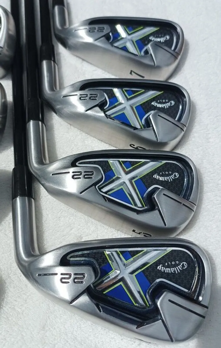 Golf Iron Set - Callaway X-22 (4-Sw) - Image 4