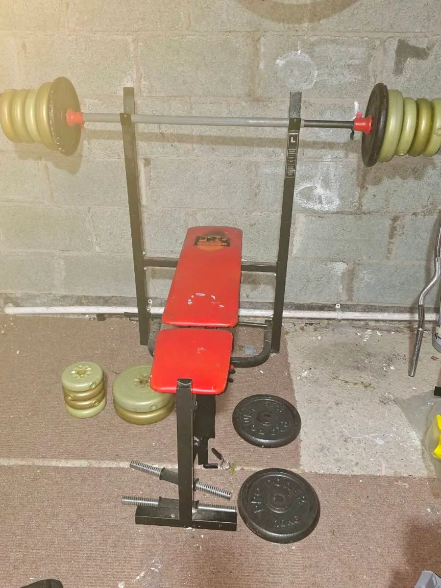 Weights & bench - Image 1