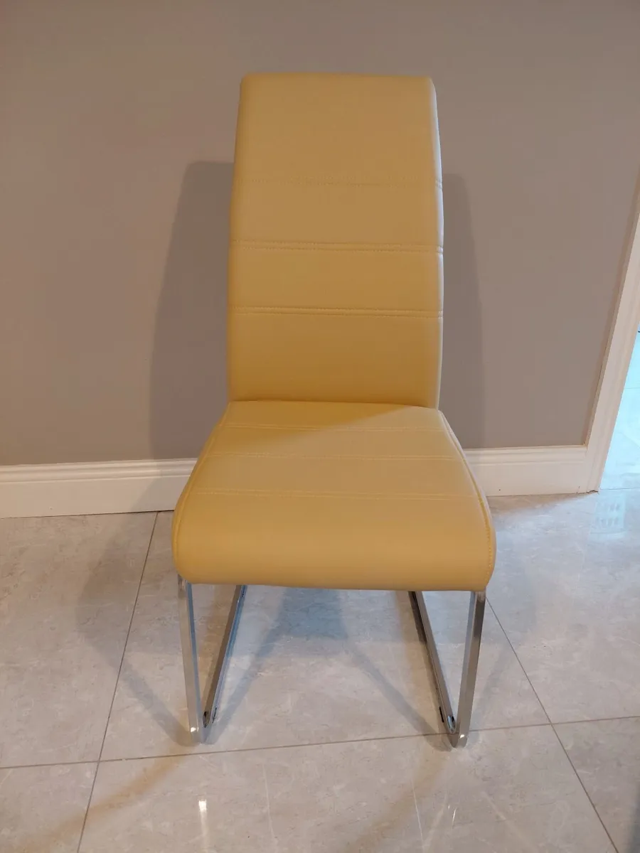 Leather Dining Chair - Image 3