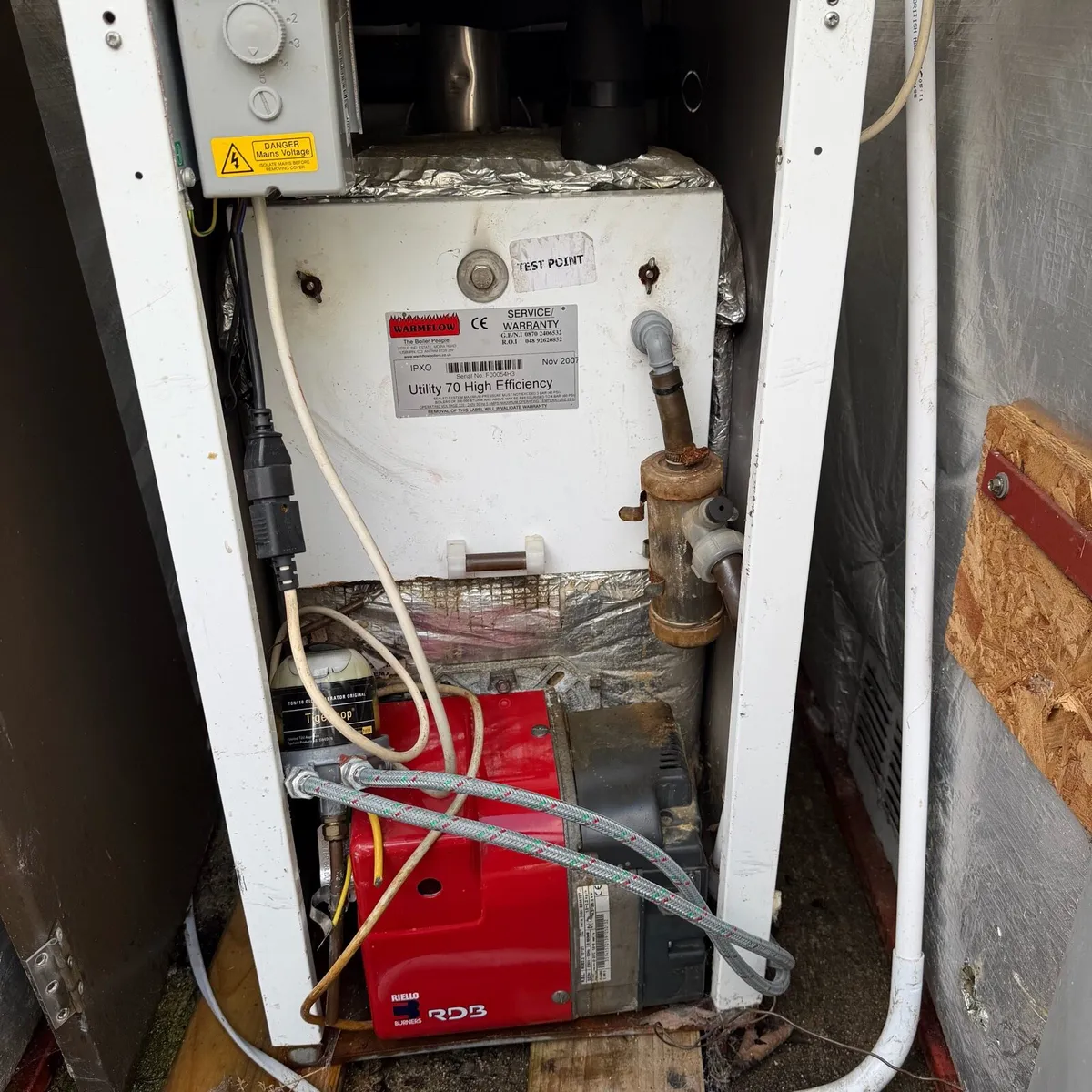 Condenser Oil Fired Burner - excellent Condition - Image 1