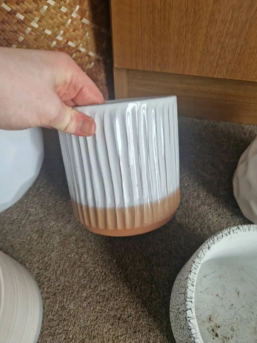Selection of flower pots - Image 4