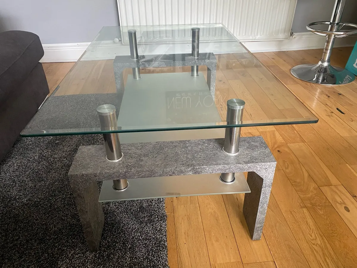 Coffee Table (glass) - Image 2