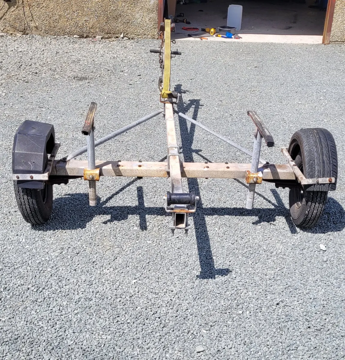 Galvanised boat trailer, fully adjustable - Image 2