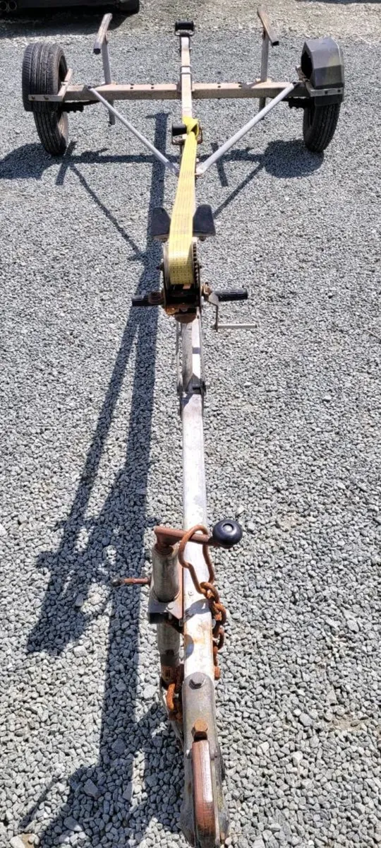 Galvanised boat trailer, fully adjustable - Image 3
