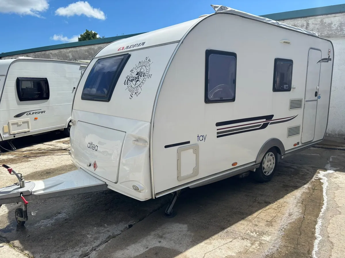 Adria altea fixed bed lightweight caravan - Image 1