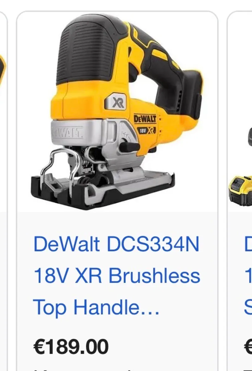 Dewalt dcs334n bare tool no battery