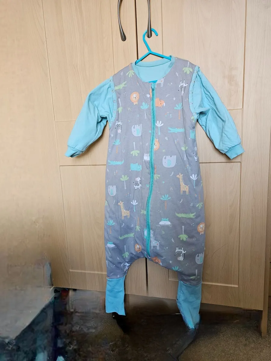slumbersac Sleeping Bag with Feet & Foldable Feet - Image 1