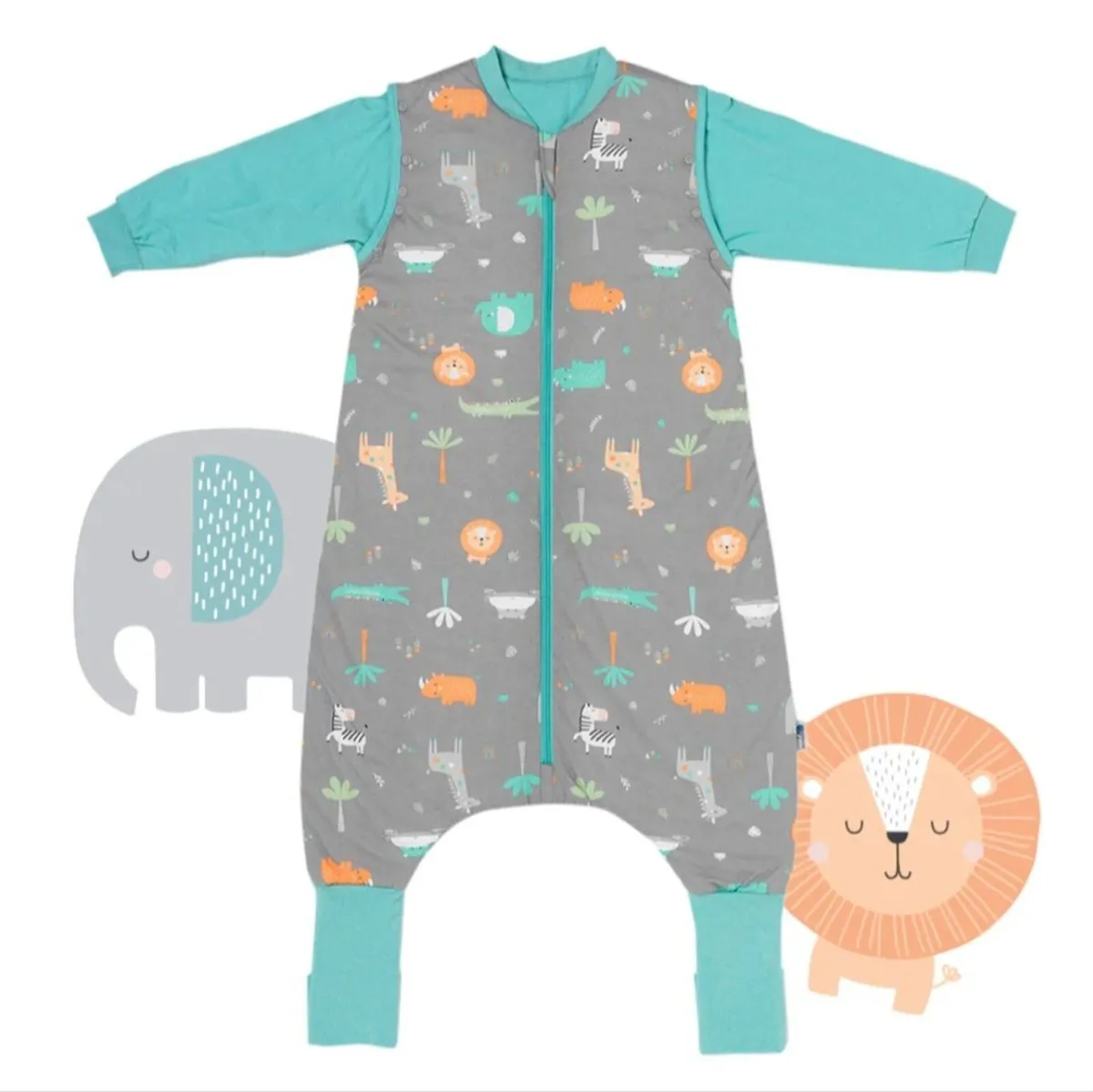 slumbersac Sleeping Bag with Feet & Foldable Feet - Image 2