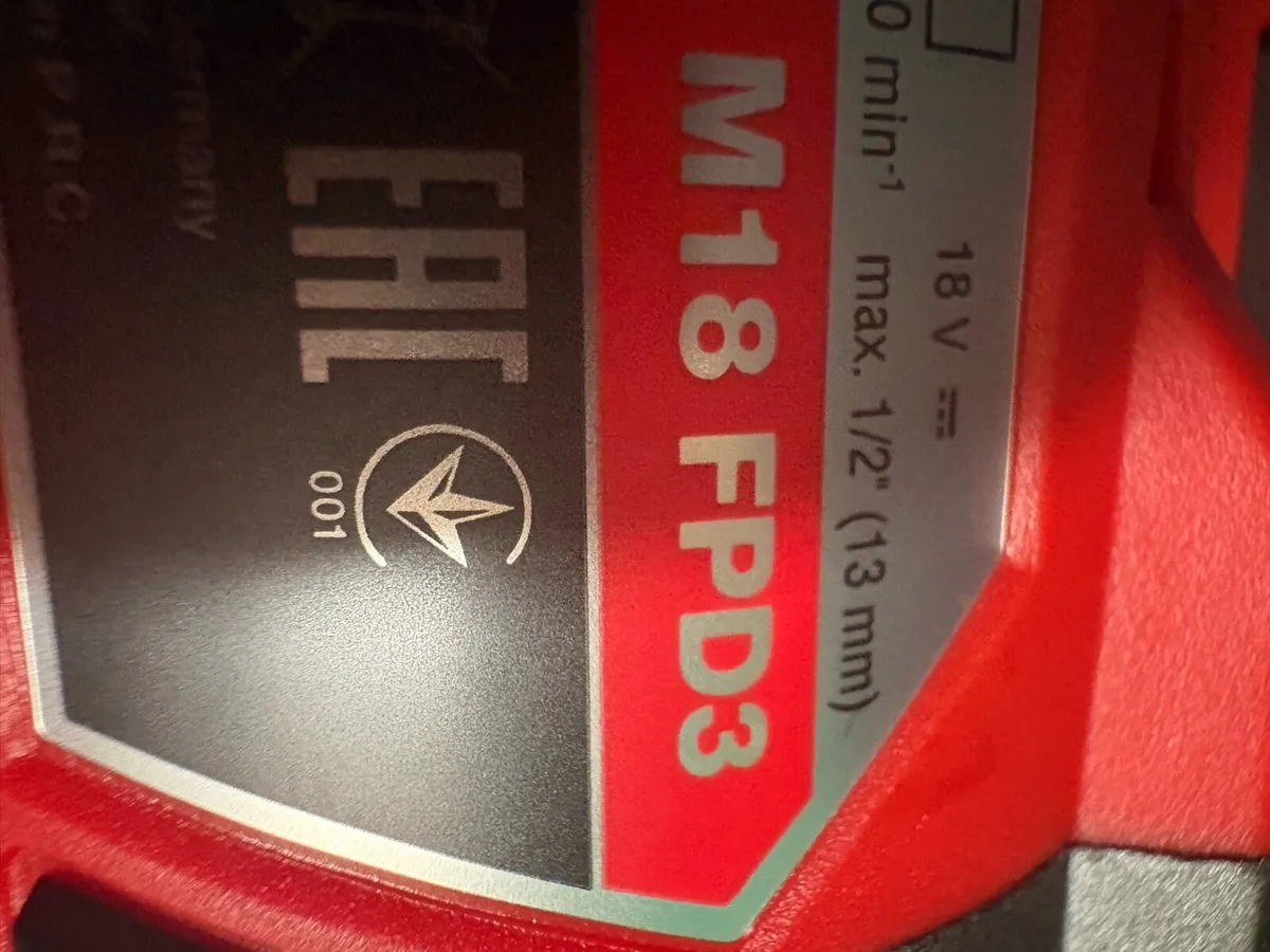 Milwaukee gen4 fpd3 new in box - Image 2