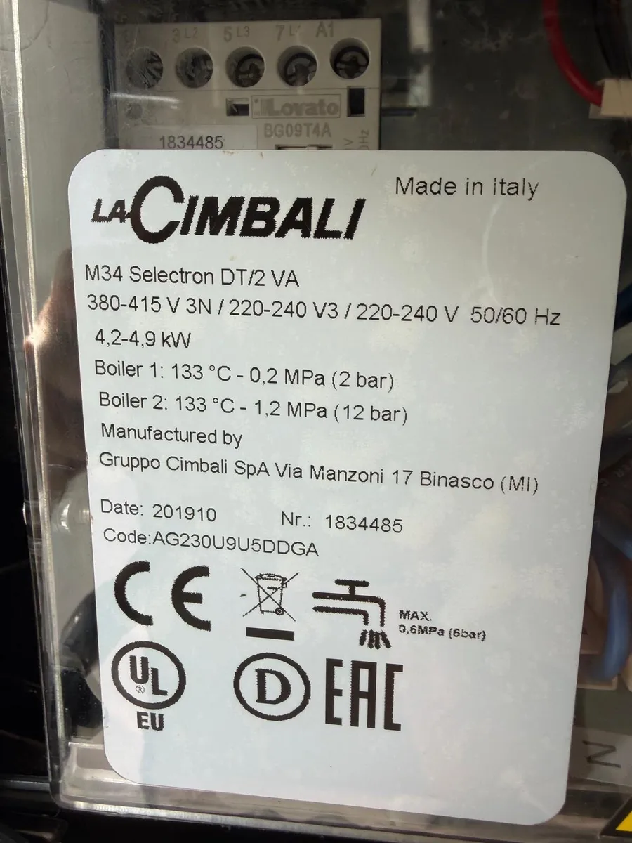 La Cimbali coffee Machine - Image 4