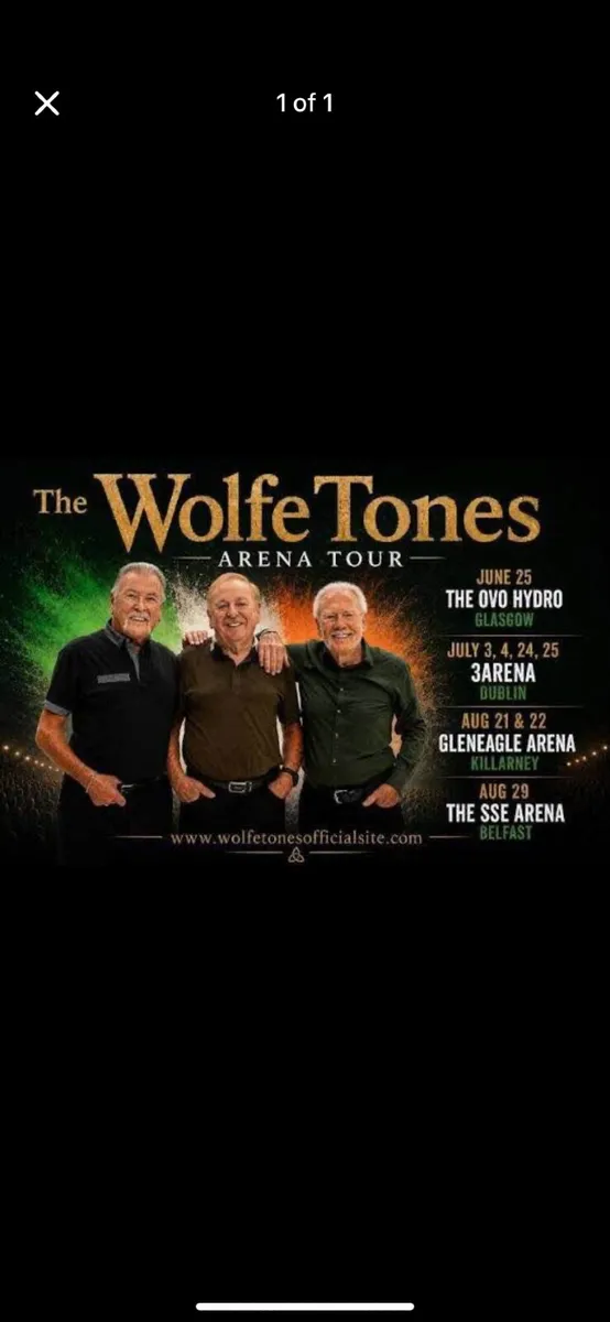 The Wolfe Tones Tickets - Image 2